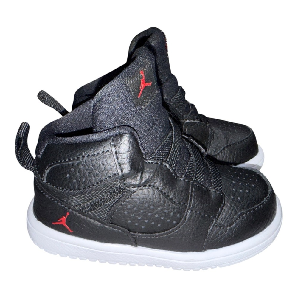 Jordan Access TD 'Black Gym Red' AV7944-001 Toddler Sneakers Shoes Size 6C
